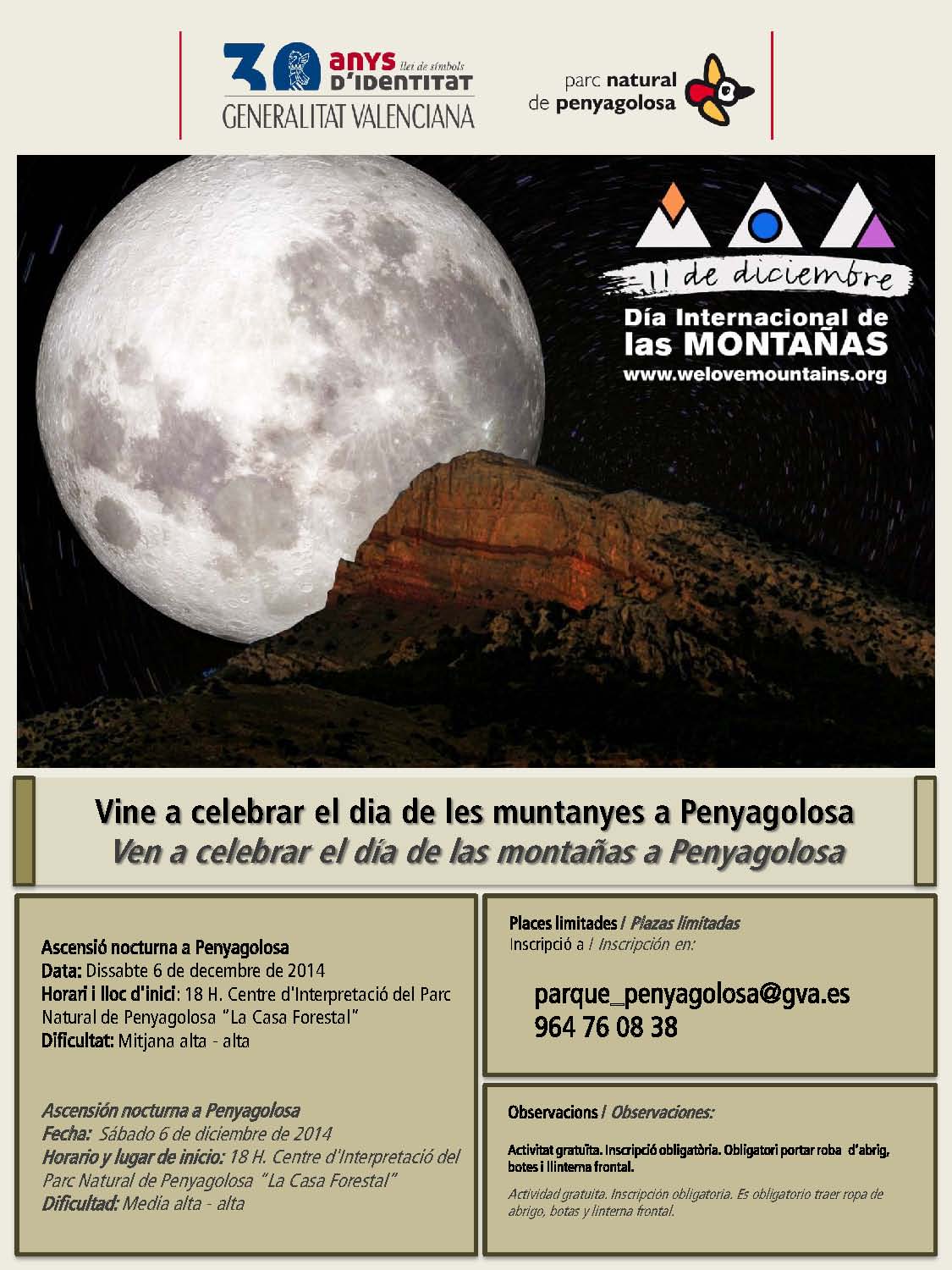 Día internacional de las montañas 2014